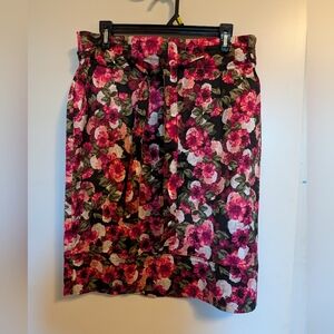 EUC Vintage Banana Republic Floral Pencil Skirt - Size 10